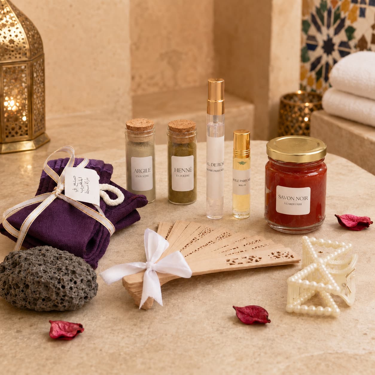 Box Hammam Marocain
